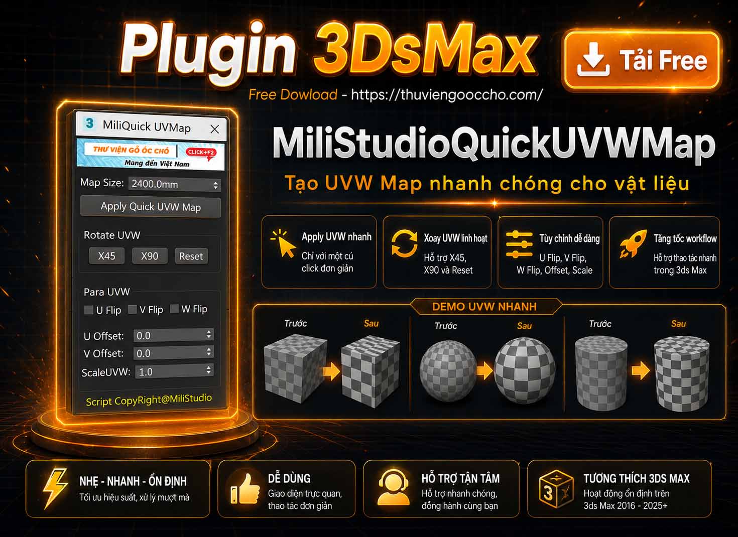 MiliStudio_QuickUVWMap (2)
