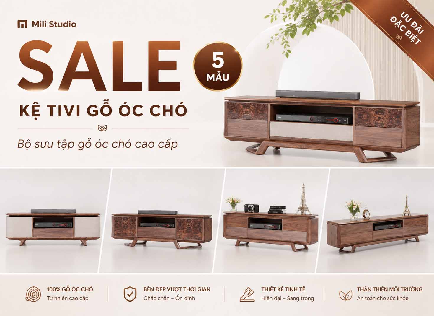 MODEL GO OC CHO KE TIVI - 5 MAU