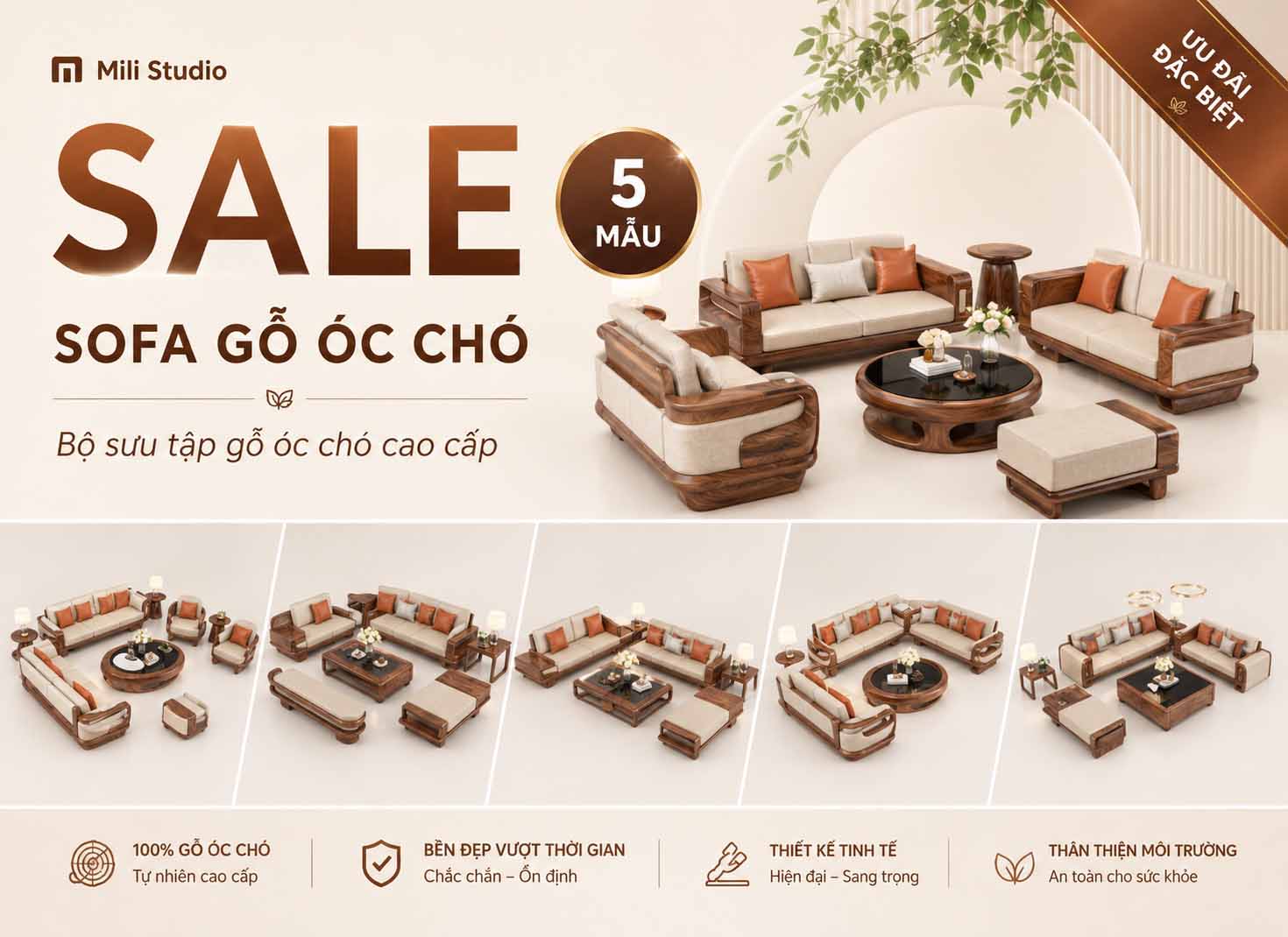MODEL GO OC CHO SOFA - 5 MAU