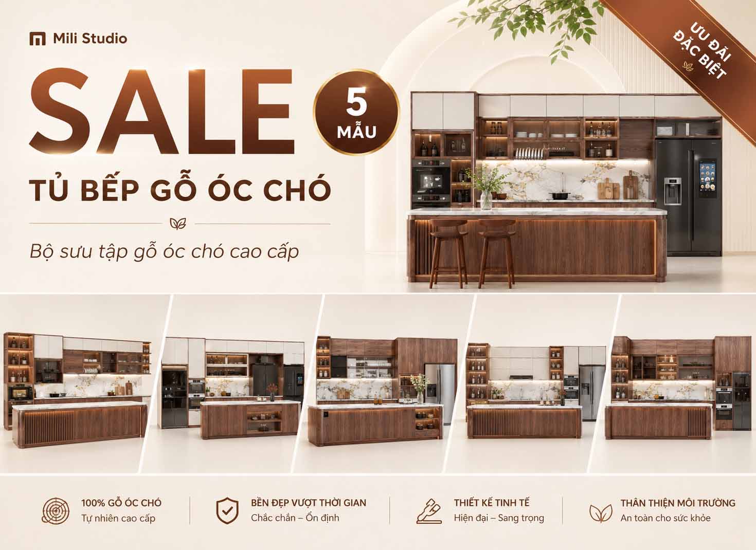 THU VIEN GO OC CHO - 5 MAU TU BEP